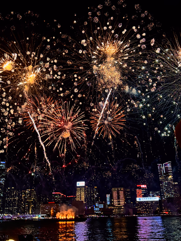 维港烟花